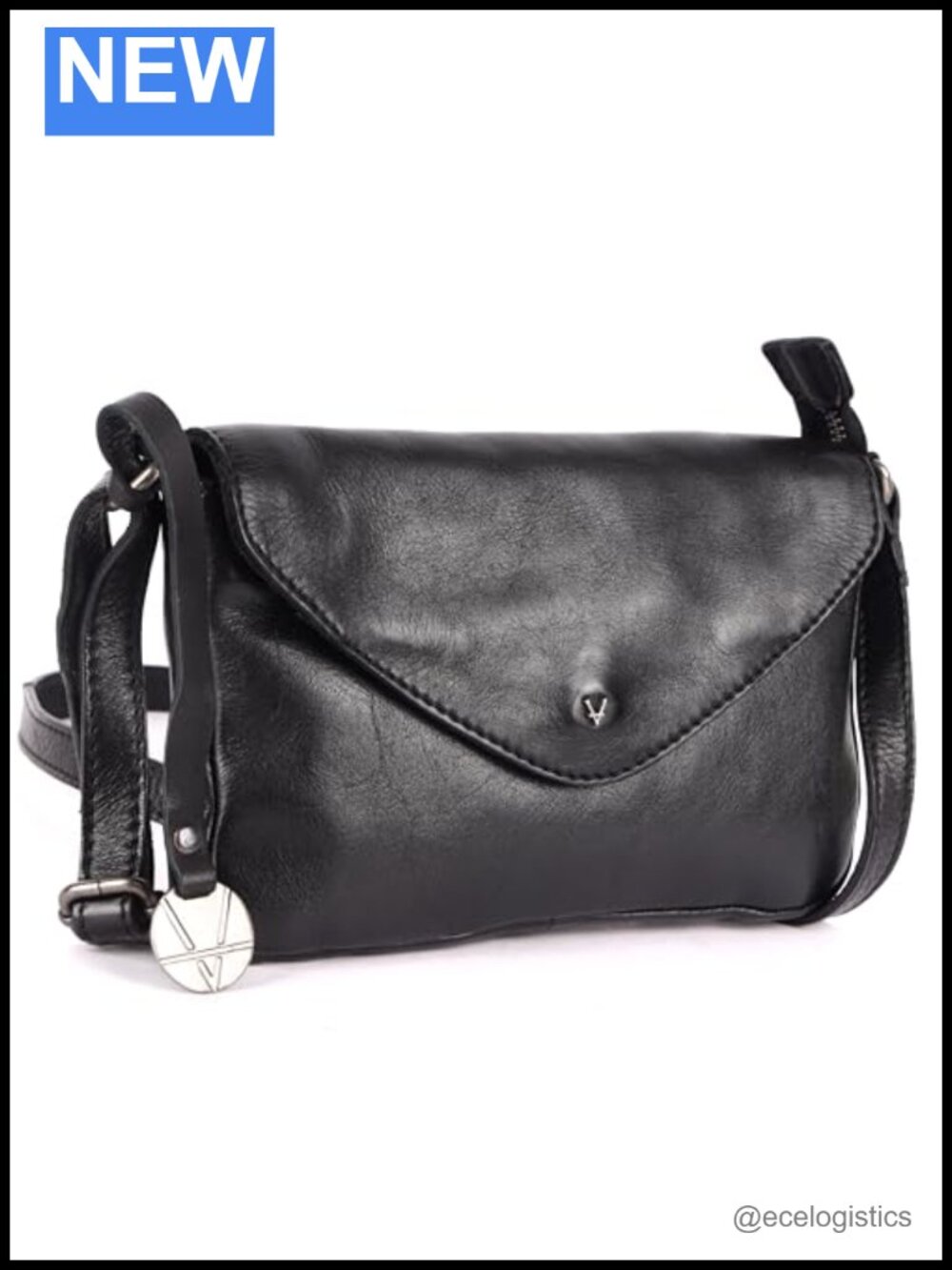 Genuine Italian Leather Small Crossbody Sling Bag for Women